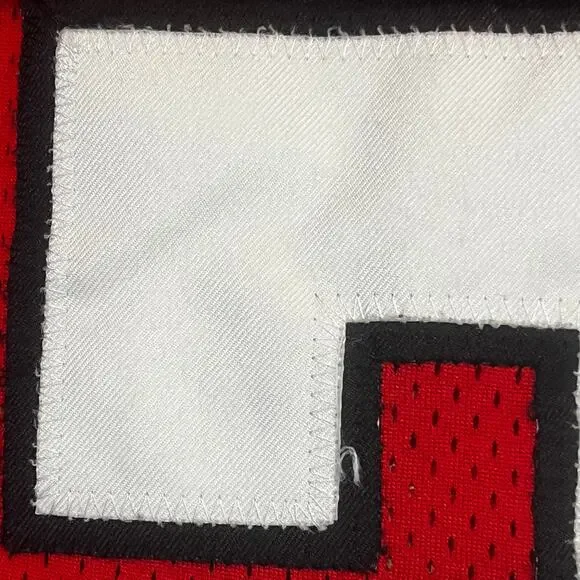 Colosseum Mens XL Wisconsin Badgers #27 Football Jersey Red White NCAA - Picture 6 of 9